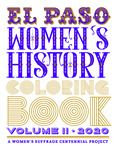 El Paso Women's History Coloring Book Cover