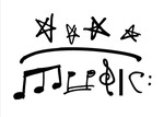 Proposed logo for 'Music Under the Stars'