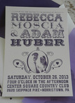 Rebecca & Adam's Wedding Invitations