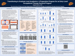 Transitioning to Graduate Level Academics: A Preparation Program for an Entry-Level Occupational Therapy Doctoral Program by Sergio Garcia