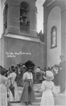 Ciudad Juárez, Bell tower, Mission Church of Nuestra Señora de Guadalupe, Women in period dress